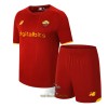 Officiële Voetbalshirt + Korte Broek AS Roma Thuis 2021-22 - Kids